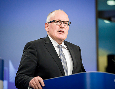 Eurocommissaris Frans Timmermans