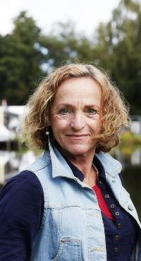 Ineke Hodes, Camping Batenstein in Woerden