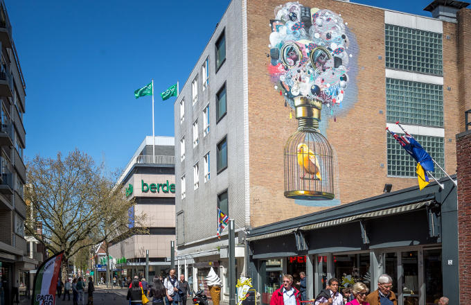 De vroegere junkiestad Heerlen is nu de street art hoofdstad van Nederland