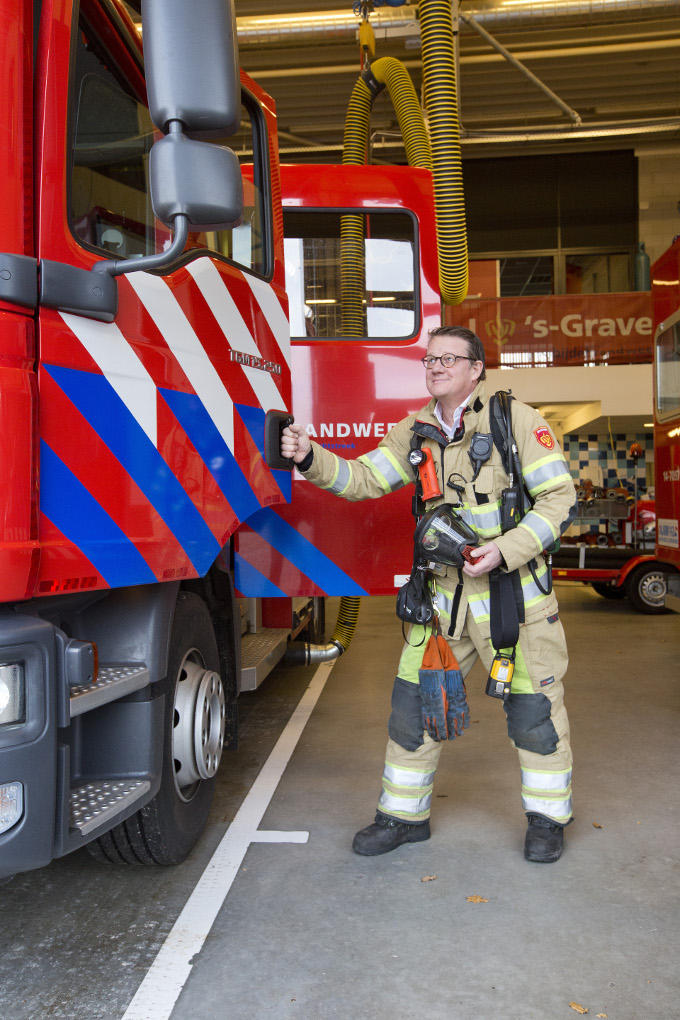 Maarten Steinkamp: 'Vrijwilliger zijn bij de brandweer is mijn grote hobby. Je leert er verrassend veel over het runnen van bedrijven.'