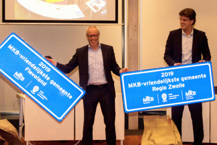 Noordoostpolder winnaar MKB-Vriendelijkste gemeente provincie Flevoland én Regio Zwolle