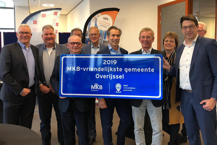 Rijssen-Holten opnieuw winnaar MKB-Vriendelijkste gemeente Overijssel